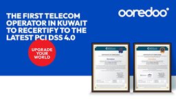 <b>2. </b>Ooredoo Kuwait leads the way as the first telecom provider to achieve recertification