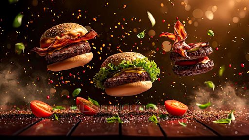 The Secret behind the Perfect Looking Burger in Restaurants' ADs