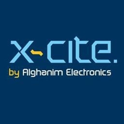شعار اكس سايت من الكترونيات الغانم xcite