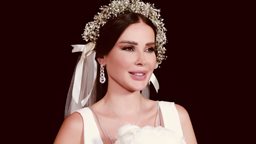 <b>1. </b>Diana Fakhoury Celebrates her Marriage ... who's the groom?