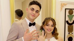<b>1. </b>Bessan Ismail and Mahmoud Maher Celebrate their Engagement