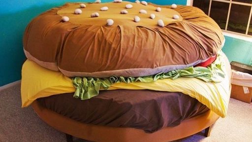 A Collection of furniture shaped like Food!