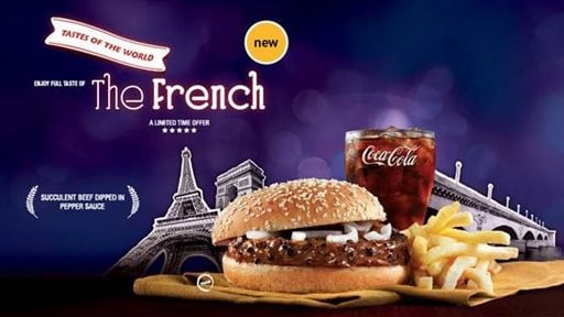 Enjoy the taste of The French limited edition meal from McDonalds 