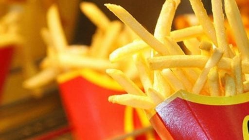 Calories in McDonald's French fries