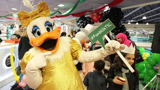 "Meet and Greet Your Favorite Cartoon Characters" Event at Sultan Center Salmiya