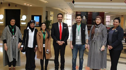 Safir Fintas Kuwait Hotel welcomes LOYAC Interns for the first time during 2019