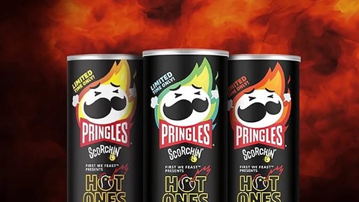 Pringles to launch three limited edition Scorchin' flavors