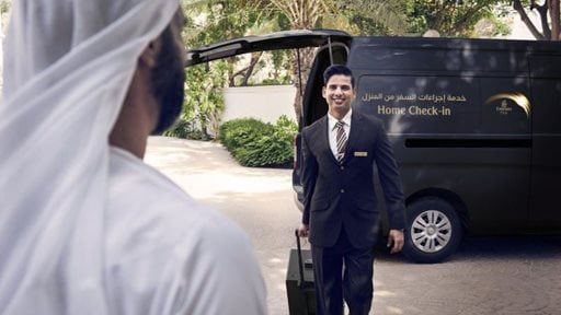 Emirates launches complimentary Home Check-in service for First Class Customers