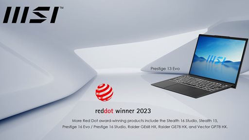 MSI تطلق Prestige 13 Evo - A13M .. الكمبيوتر المحمول المثالي للأعمال