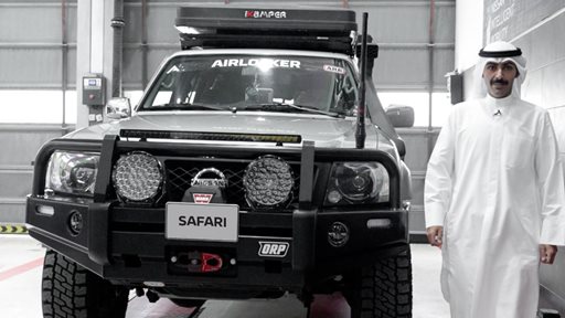 AABC wishes Khaled Al Mutairi a safe journey on his 50-day expedition in Nissan Safari