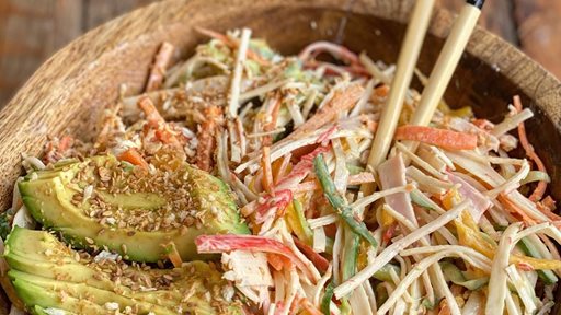 Ingredients and Way of Preparing Kani Salad