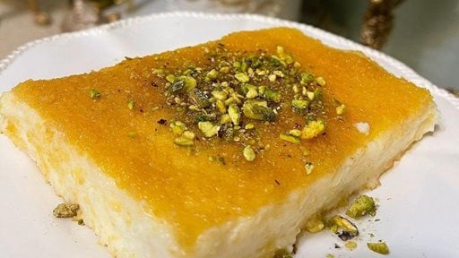 How to Prepare Knafeh with Ashta at Home