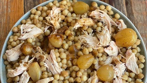Chicken Moghrabieh Ingredients and Preparation Way