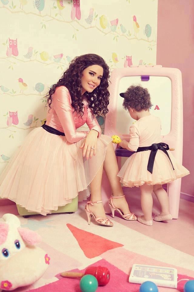 Latest photos for Cyrine Abdelnour and her daughter
