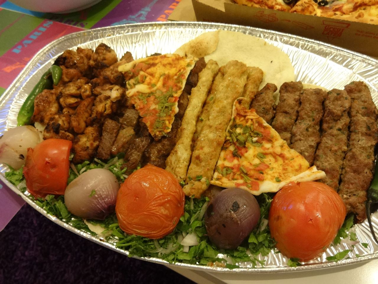 Mixed Grills from Al-Reef Al-Lebnani restaurant