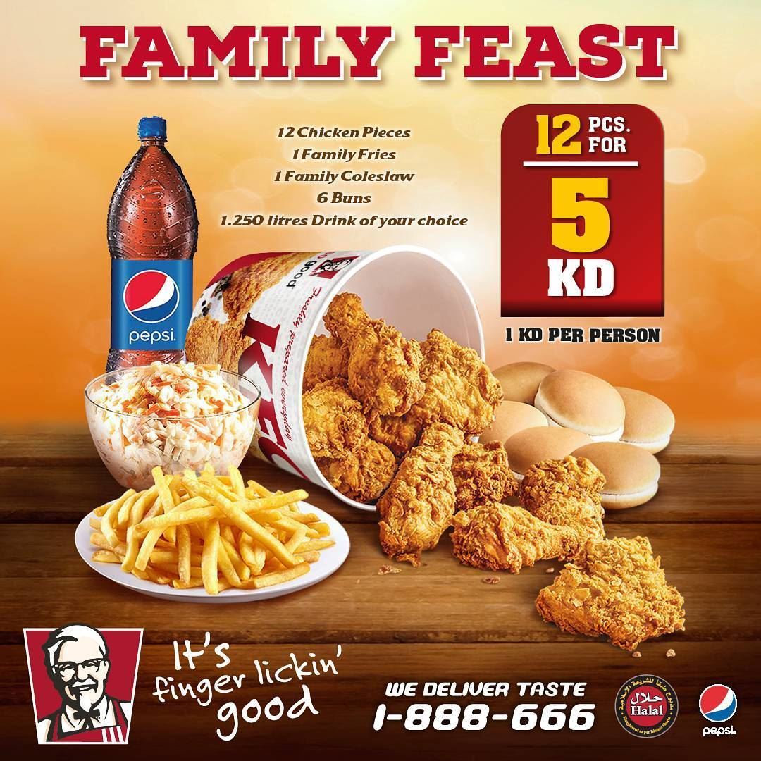 KFC Family Feast Offer