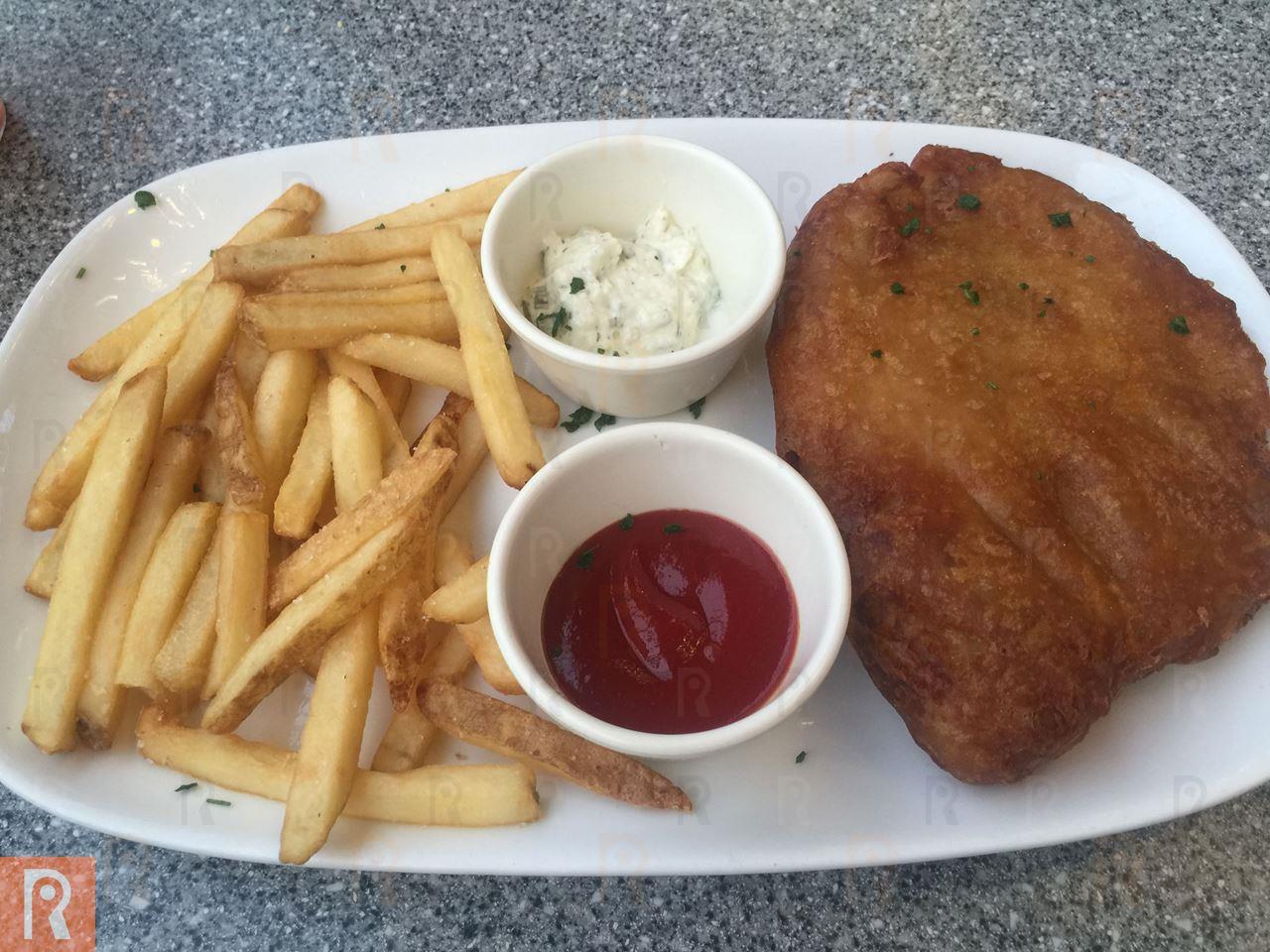 Hand-Battered Fish and Chips