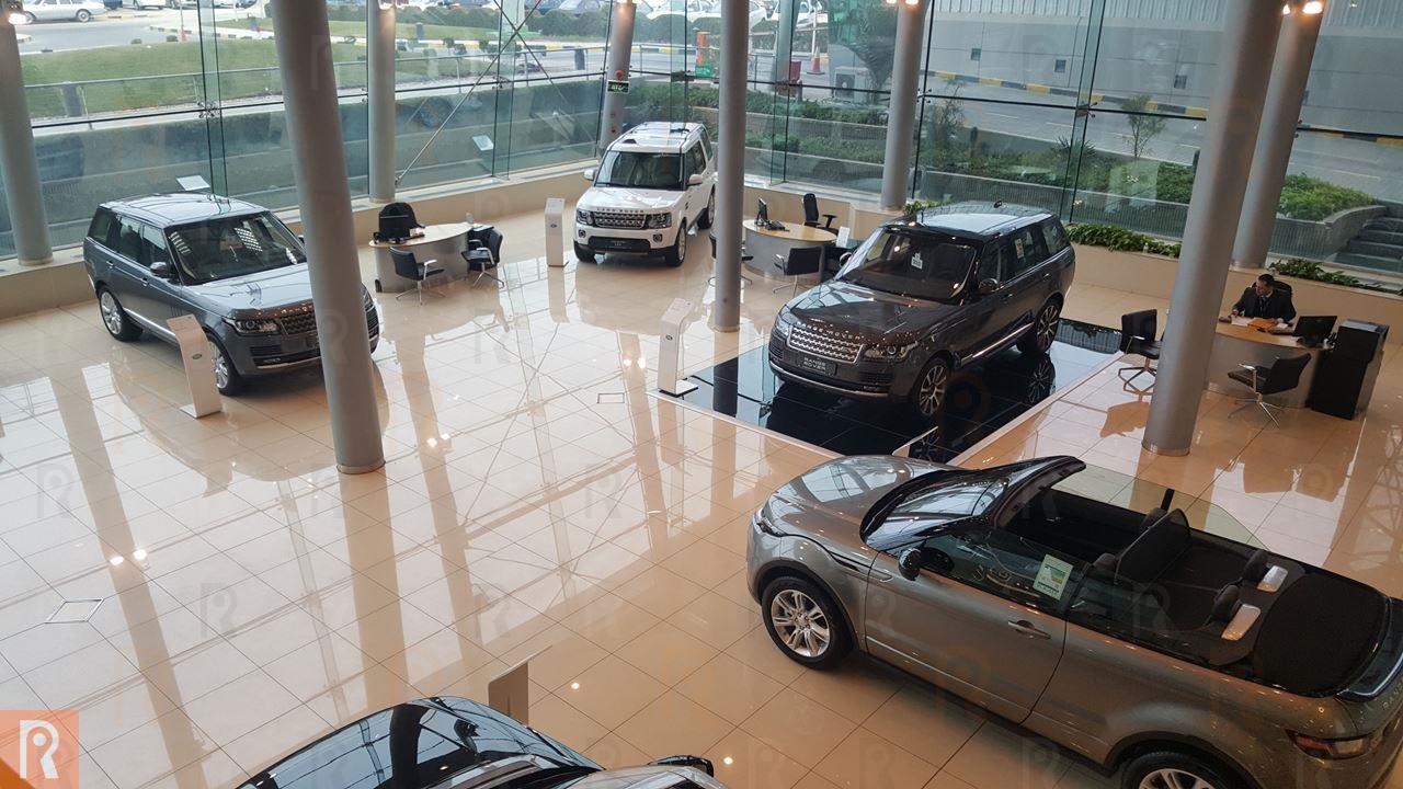 Ali Alghanim & Sons Cars Showroom - Land Rover Vehicles