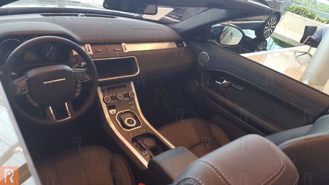 Land Rover - Range Rover Evoque Convertible Interior