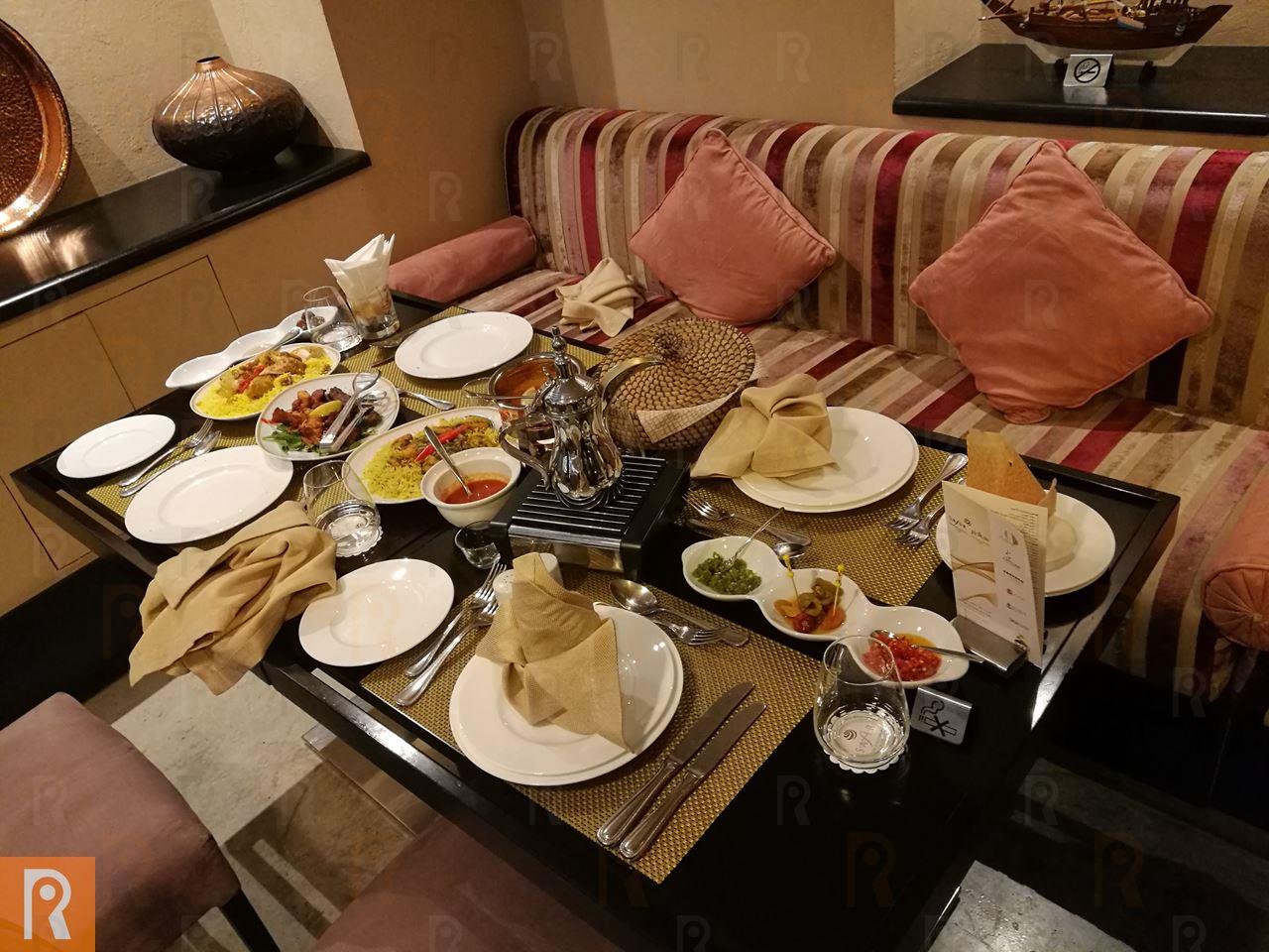 Dinner in Al Roshinah Restaurant in Safir Fintas Hotel