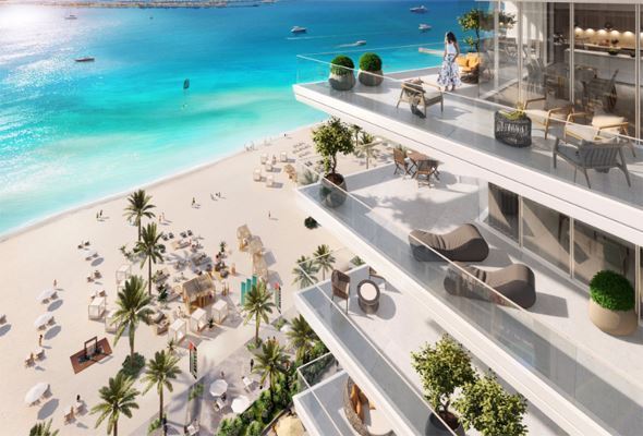 Emaar Beachfront ... a new private island set to bring Miami-style living to Dubai Marina 