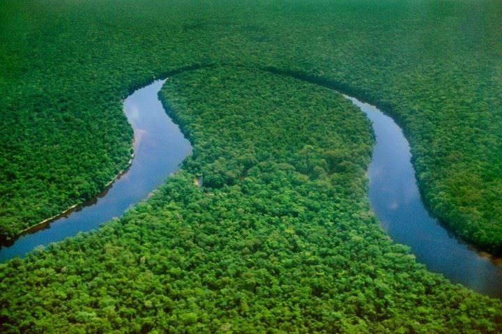 Congo River: the world's deepest river with measured depths in excess of 220 m. 