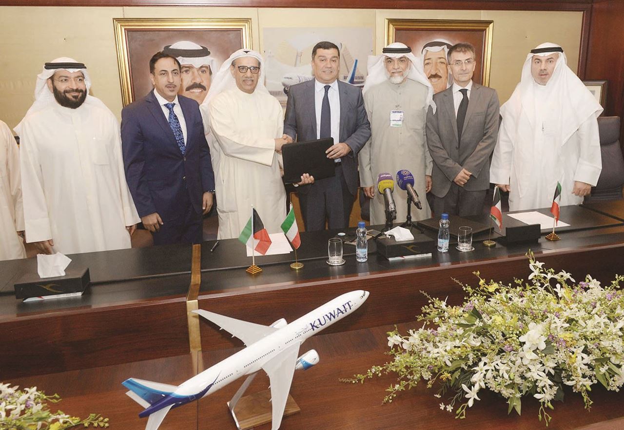 Inauguration of Code Share Flights between Kuwait Airways and Middle East Airline (MEA)