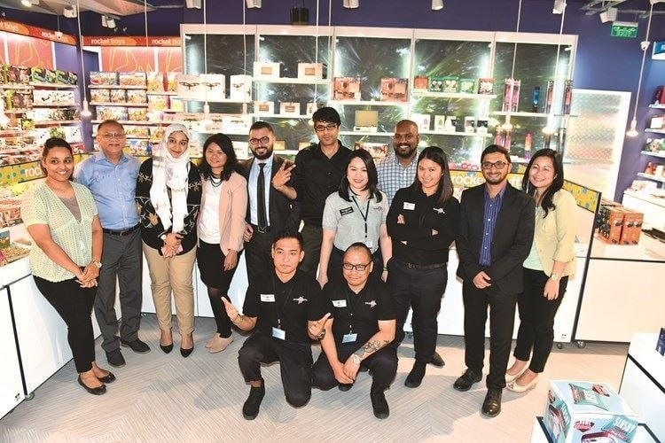 افتتاح متجر الهدايا "روكيت وورلد" في منطقة الشويخ