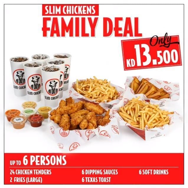 Slim Chickens Restaurant Ramadan 2018 Family Offers