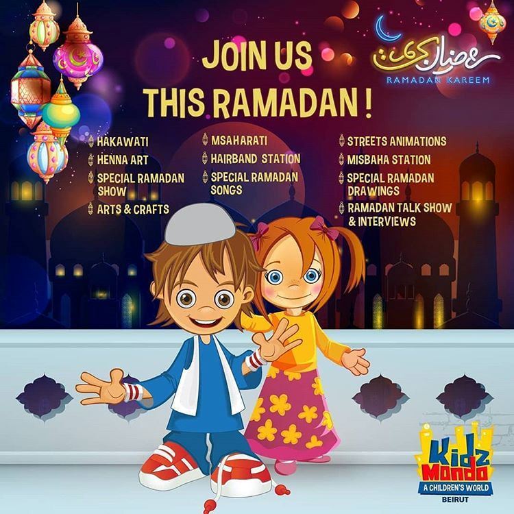 KidzMondo Beirut Ramadan 2018 Activities