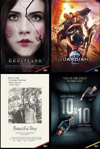 New Movies in Cinescape Kuwait - End of November 2018