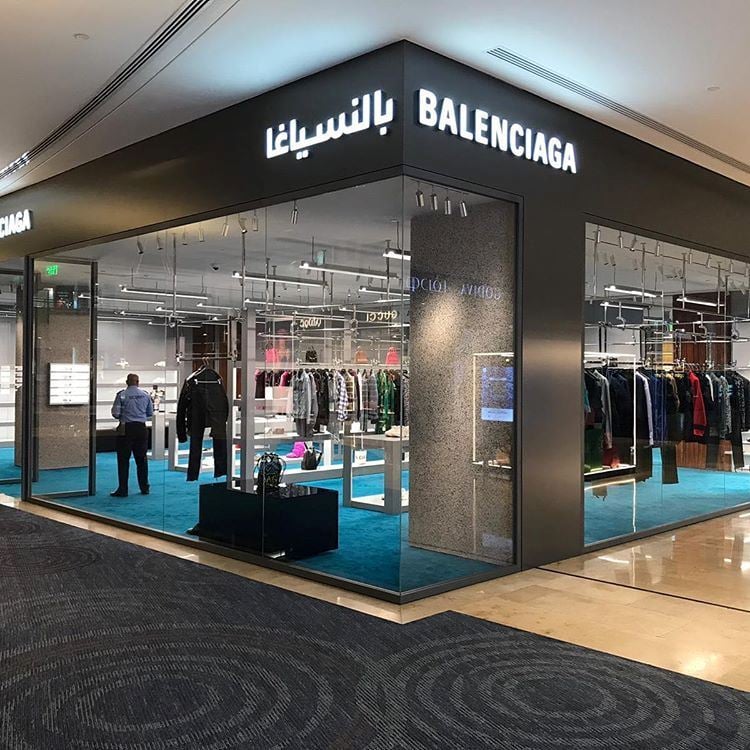 Balenciaga Store is Now Open in 360 Mall
