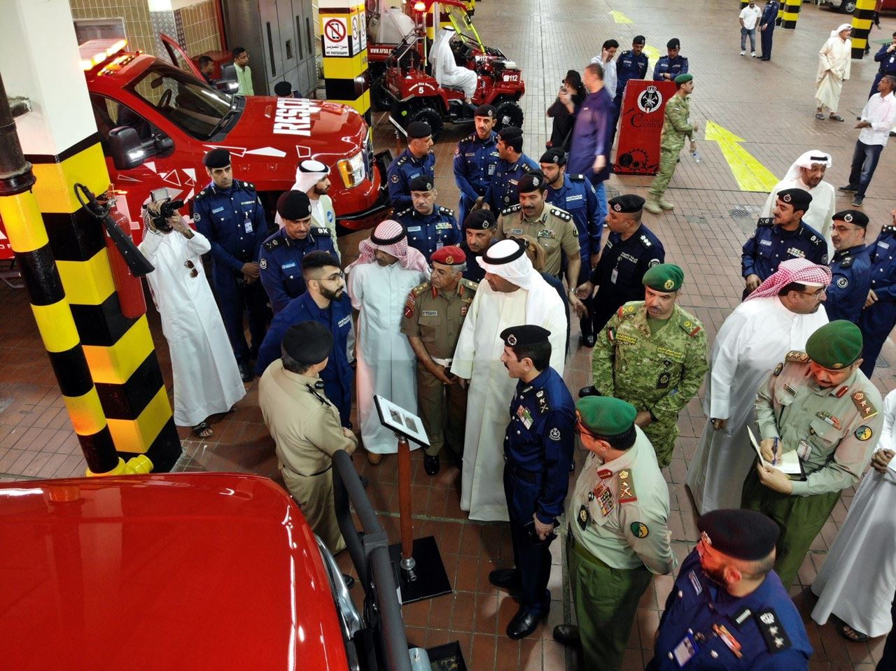 KGL Provides Kuwait Fire Station Department with Advanced Winter’s Machineries