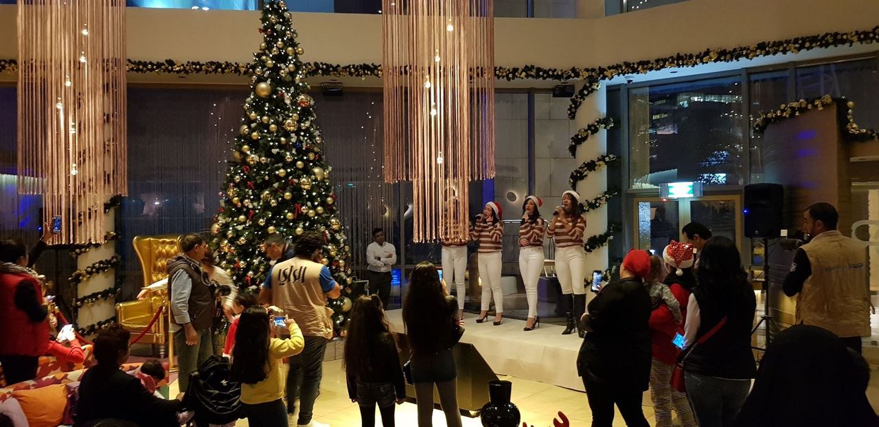 Hotel Glistening Christmas trees Takes Over Symphony Style Kuwait