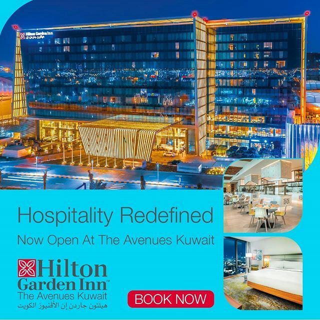 Hilton Garden Inn Kuwait Hotel Now Open at The Avenues Kuwait