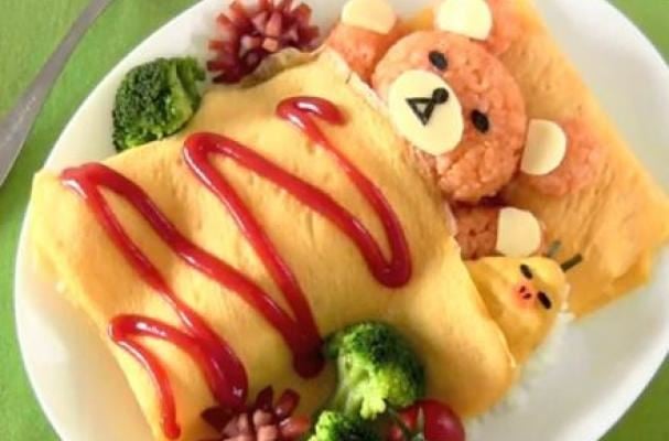 Rilakkuma Omurice Recipe: Just an amazing food art dish!