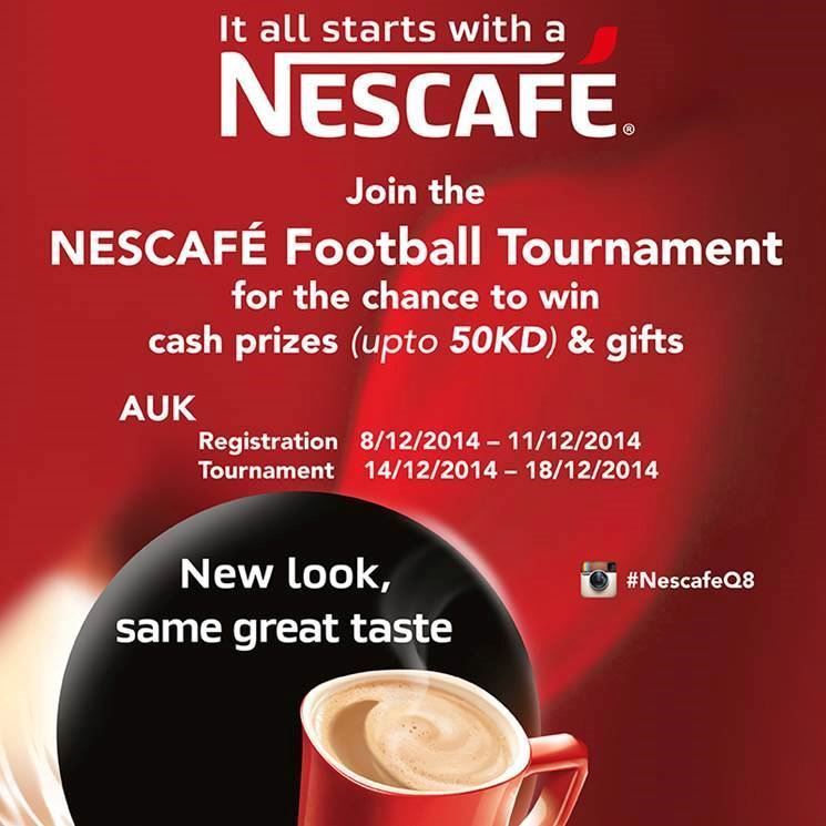 "Nescafe Football Tournament" started today at AUK