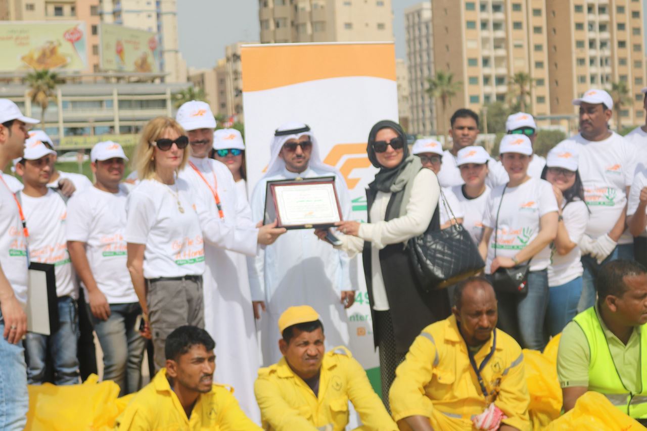 TSC helps in Protecting the Environment by Supporting “Give the Sand a Hand” Campaign