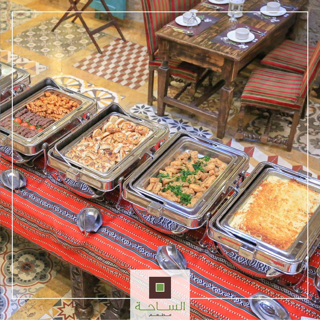 عرض إفطار مطعم الساحة  اللبناني خلال رمضان 2019