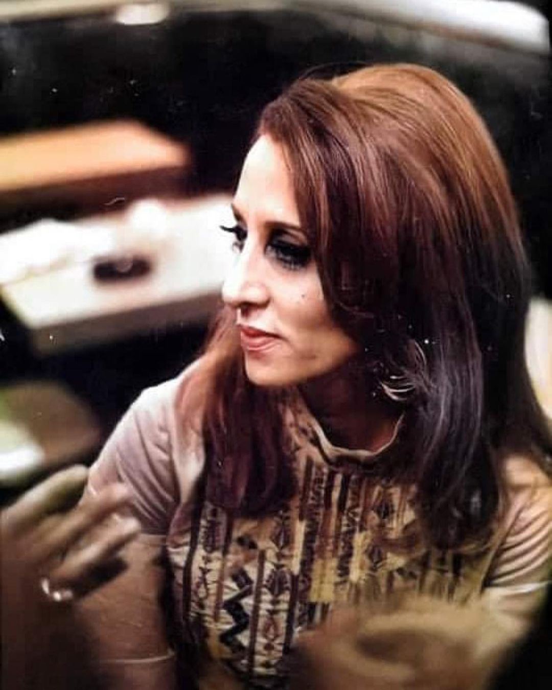 Unique Photos for Legendary Singer Fairouz back in Year 1971