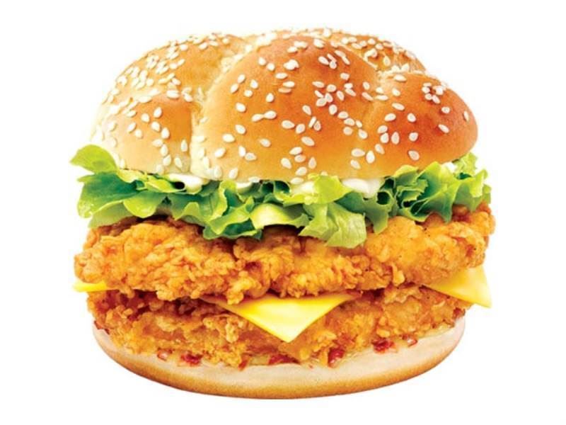 Calories in KFC Mighty Zinger
