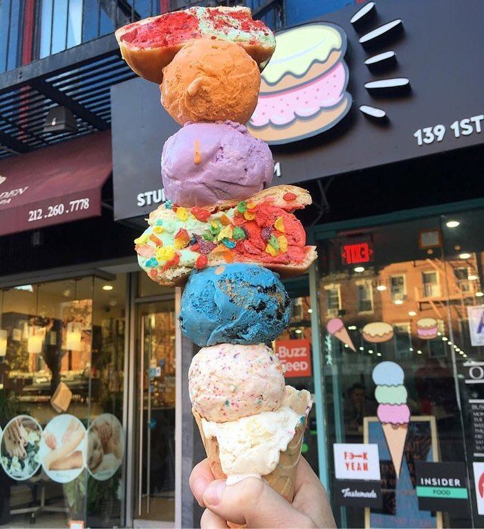 Stuffed Ice Cream in New York City 