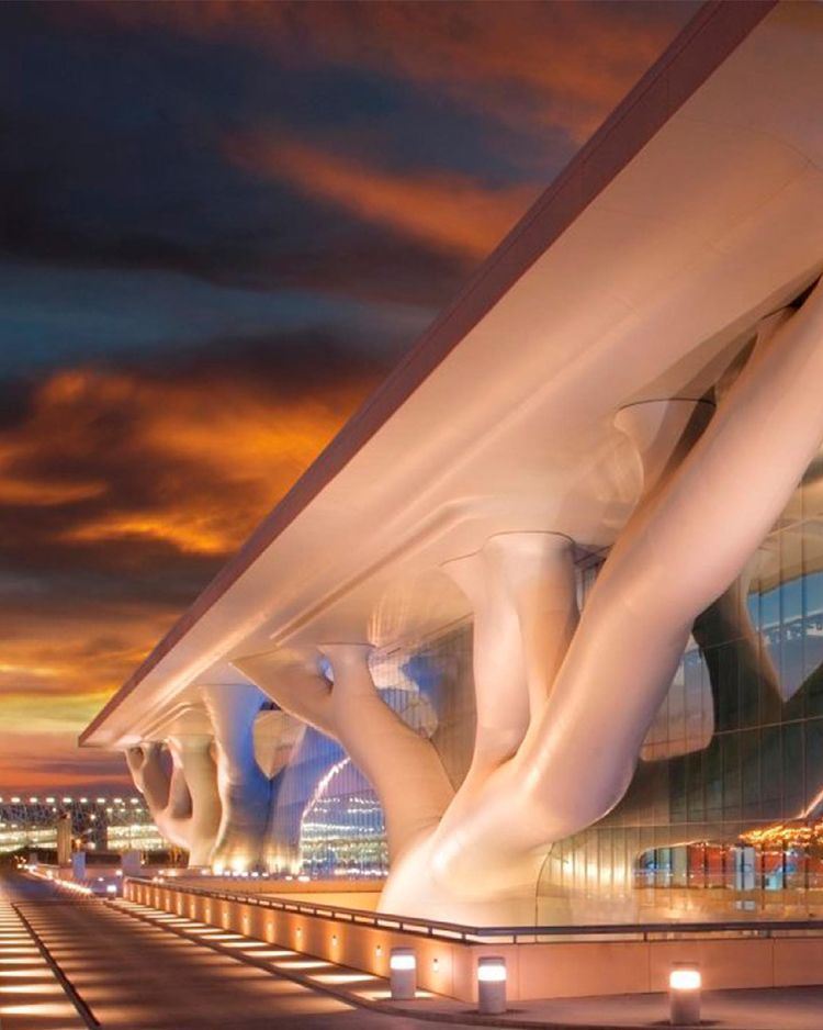 Who designed Qatar National Convention Center?