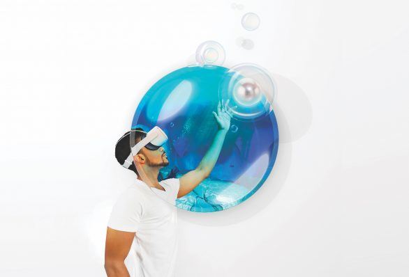 Mohamed Al-Suwaidi, Bubbles & Pearls virtual reality experience, 2021