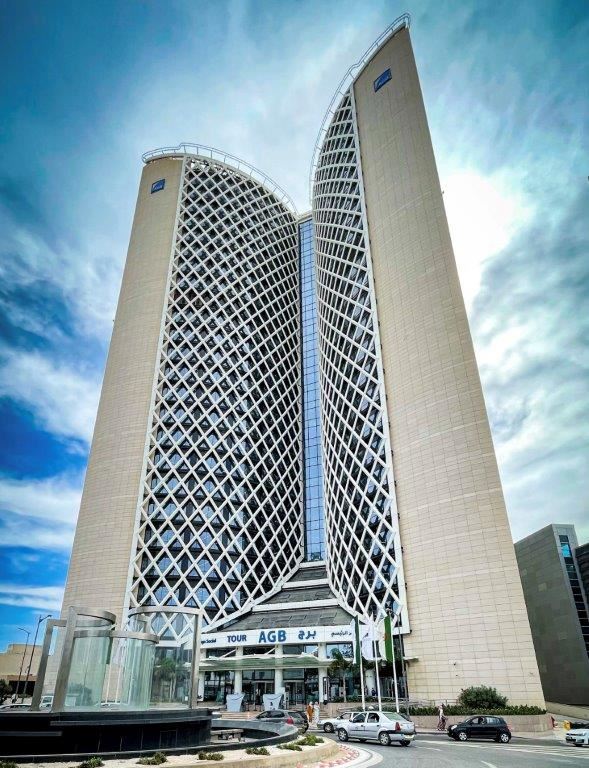 صورة للمقر الرئيسي الجديد لبنك الخليج الجزائر AGB