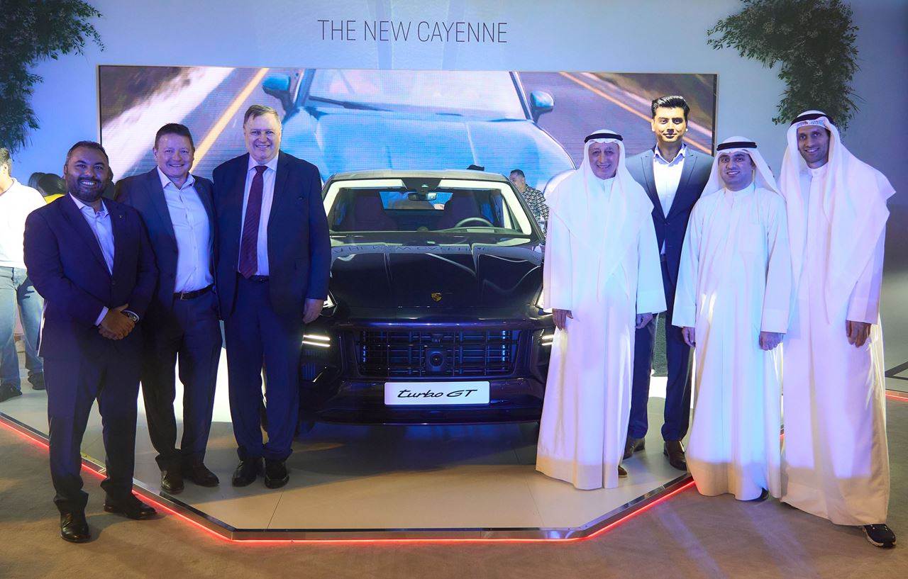 Porsche Centre Kuwait Unveils the new Cayenne