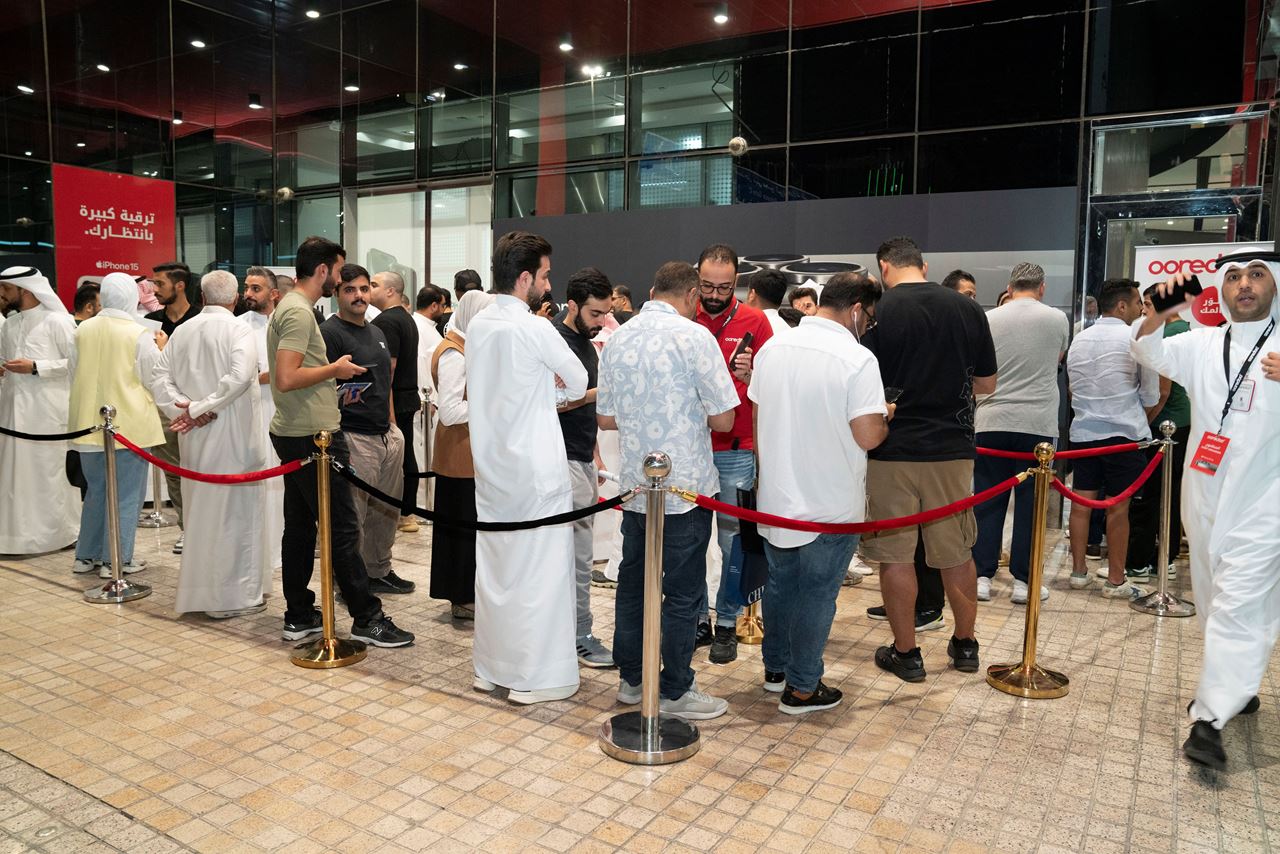 Ooredoo الكويت تطلق جهاز iPhone 15 في احتفال ضخم