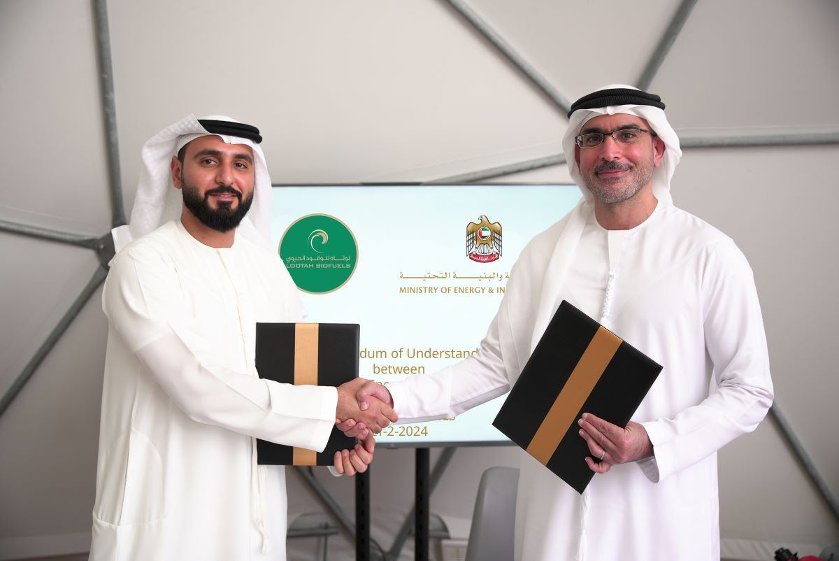 Lootah Biofuels and MOEI sign landmark MoU to accelerate development and adoption of Biofuels in UAE