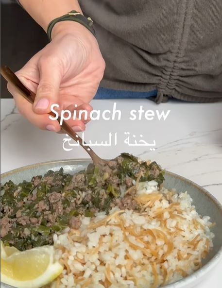 Spinach stew ... Traditional Easy Family Meal that Kids Love