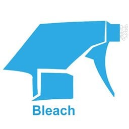 شعار شركة بليتش لتنظيف المنازل والمكاتب - الكويت